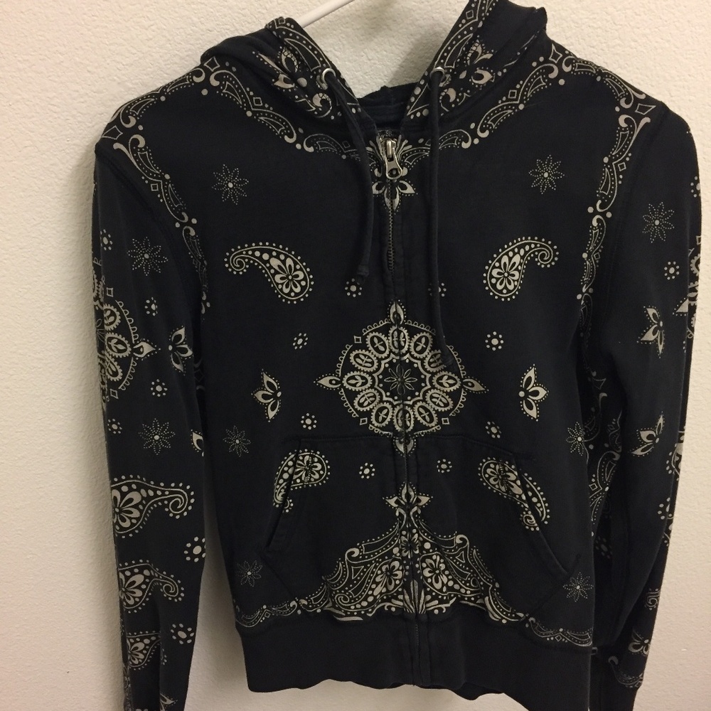 Lucky Brand Zip Up Hoodie